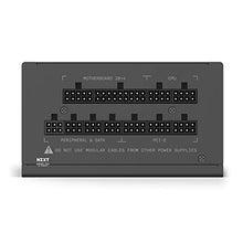 Load image into Gallery viewer, NZXT C850 - NP-C850M - 850 Watt PSU - 80+ Gold Certified - Hybrid Silent Fan Control - Fluid Dynamic Bearings - Modular Design - Sleeved Cables - ATX Gaming Power Supply - 10 Year Warranty
