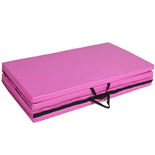 Load image into Gallery viewer, Best Choice Products 10ft 4-Panel Foam Folding Exercise Gym Mat for Gymnastics, Aerobics, Yoga w/Handles
