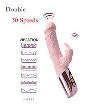 Load image into Gallery viewer, USB Recharging 7-Speed Pleasure Wireless Cordless Dual Motor Soft Silent Waterproof Sports Recovery Suction Thrusting Pink
