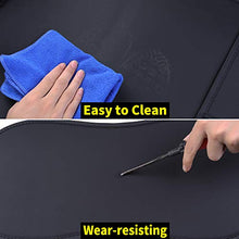 Load image into Gallery viewer, Aierxuan 5pcs Car Seat Covers Full Set with Waterproof Leather,Airbag Compatible Automotive Vehicle Cushion Cover Universal fit for Most Cars (Black and red) …
