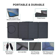 Load image into Gallery viewer, EF ECOFLOW 160 Watt Portable Solar Panel for Power Station, Foldable Solar Charger with Adjustable Kickstand, Waterproof IP67 for Outdoor Camping RV Off Grid System
