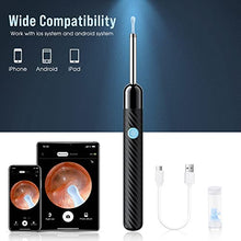 Load image into Gallery viewer, Ear Wax Removal - Earwax Remover Tool with 8 Pcs Ear Set - Ear Cleaner with Camera - Earwax Removal Kit with Light - Ear Camera with 6 Ear Spoon - Ear Cleaner for Kids, Adults &amp; Pets
