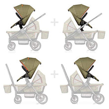 Load image into Gallery viewer, Evenflo Pivot Xplore Stroller Wagon Second Seat, Gypsy Olive Green
