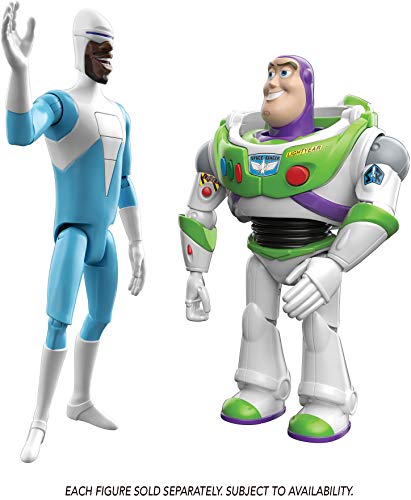 Load image into Gallery viewer, Pixar Mattel Interactables Frozone Talking Action Figure, 8-in Tall Highly Posable Movie Character Toy, Interacts with Other Figures, Kids Gift Ages 3 Years & Older