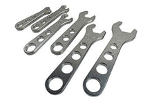 Load image into Gallery viewer, ICT Billet 6 piece Billet Aluminum Wrench Set 3 4 6 8 10 12 AN Fittings Thread Lightweight Ergonomic Compact Handle Designed &amp; Manufactured in the USA 551465
