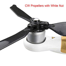 Load image into Gallery viewer, O&#39;woda Foldable Carbon Fiber Tri-Blades Propellers Low-Noise Quick Release CW &amp; CCW Props for DJI Phantom 3 Standard/Professional/Advance / 3SE Drone Accessories
