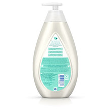 Load image into Gallery viewer, Johnson&#39;s CottonTouch Newborn Baby Wash &amp; Shampoo with No More Tears, Hypoallergenic and Paraben-Free Moisturization for Sensitive Skin, Made with Real Cotton, Twin-Pack, 2 x 27.1 fl. oz
