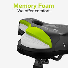 Load image into Gallery viewer, Velmia Bike Saddle for [Trekking Bikes] - Comfortable seat for Men and Women with Innovative 3-Zone-Concept &amp; Memory Foam - Waterproof Bicycle Saddle with Ergonomic Design &amp; Video (Trekking)
