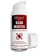 Load image into Gallery viewer, Ebanel Advanced Silicone Scar Gel, Scar Removal Cream for Old &amp; New Scars of Acne, Surgical, C-Section, Injuries, Burn, Cuts, Insect Bites, Stretch Marks with Vitamin E, Emu Oil, Onion Extract
