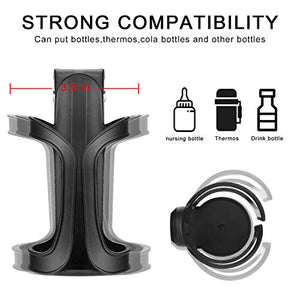 Accmor Stroller Cup Holder, Bike Cup Holder, Universal Bottle Holders for Stroller, Bicycle, Wheelchair, Walker, Trolleys, 1 Pack