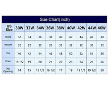 Load image into Gallery viewer, Men's Golf Pants Plaid Tapered Stretch Tech Relaxed Fit Golf Pant Lightweight Twill Pants Size 40 Light Blue Plaid
