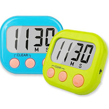 Load image into Gallery viewer, Classroom Timers for Teachers Kids Large Magnetic Digital Timer 2 Pack
