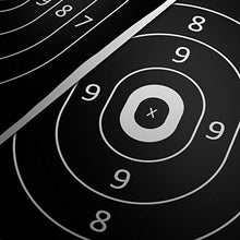 Load image into Gallery viewer, Dynamic Shooters – 100 Sheet 17X25-inch Made in USA Large Paper Silhouette Range Shooting Targets - Firearm, Rifle, Gun, Pistol, BB Guns, Airsoft, Pellet Gun, Air Rifle
