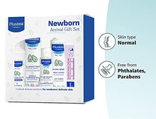 Load image into Gallery viewer, Mustela Newborn Arrival Gift Set - Baby Skincare &amp; Bath Time Essentials - Natural &amp; Plant Based - 5 Items Set
