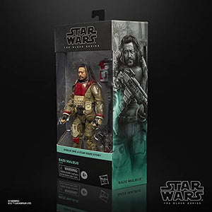 Star Wars The Black Series Baze Malbus 6-Inch-Scale Rogue One: A Story Collectible Action Figure, Toys for Kids Ages 4 and Up,F2898