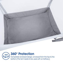 Load image into Gallery viewer, Minnebaby Pack N Play Tent, Keep Baby from Climbing Out, Mini Crib Safety Mesh Canopy, Play Yard Tent Cover, See Through and Breathable, Against Cats and Mosquitoes
