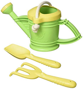 Green Toys Watering Can, Green CB - Pretend Play, Motor Skills, Kids Outdoor Role Play Toy. No BPA, phthalates, PVC. Dishwasher Safe, Recycled Plastic, Made in USA.