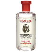 Load image into Gallery viewer, Witch Hazel Aloe Vera Formula - Rose Petal 12 fl Ounce (355 ml) Liquid
