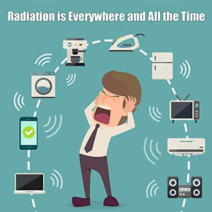 EMF Laptop Radiation Protection Pad - 16" Multi-Layer Shielding Anti Radiation Protector & EMF Blocker, Radiation Shielding for Laptop iPad MacBook Mobiles Phones , EMF Free to Protect Your Loved Ones