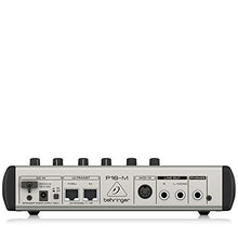 Load image into Gallery viewer, BEHRINGER P16-M 16-Channel Digital Personal Mixer Black &amp; Grey, (P16M)
