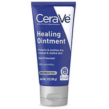 Load image into Gallery viewer, CeraVe Healing Ointment | 3 Ounce | Cracked Skin Repair Skin Protectant with Petrolatum Ceramides | Lanolin &amp; Fragrance Free | Packaging May Vary
