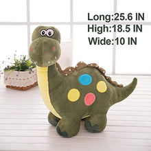 Load image into Gallery viewer, OUDE Howe 25.5Inch Stuffed Dinosaur Plush Stuffed Animal Toy - Present for Every Age &amp; Occasion (Green)
