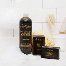 Load image into Gallery viewer, SheaMoisture Bath Face Skin care Kit Body Cleanser for Dull Skin African Black Soap Made with Fair Trade Shea Butter, Aloe Vera, 3 Count
