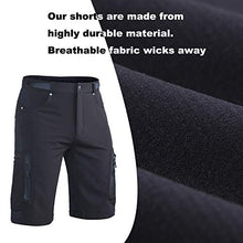 Load image into Gallery viewer, Ally Mens MTB Mountain Bike Short Bicycle Cycling Biking Riding Shorts Cycle Wear Relaxed Loose-fit

