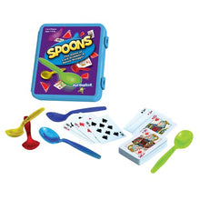 Load image into Gallery viewer, Spoons -- Classic Game Comes with Spoons Included and Case for Easy Carrying! -- Ages 7+ -- 3-6 Players
