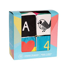 Load image into Gallery viewer, Manhattan Toy Wimmer-Ferguson Mind Cubes Soft Baby Activity Toy
