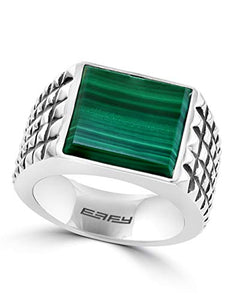 Effy 925 Sterling Silver Malachite Ring, 5.4 TCW IRS0L503L2