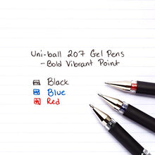 Load image into Gallery viewer, Uni-Ball 207 Impact Stick Rollerball Gel Pen, Red Ink, Bold Point, Dozen (SAN65802)
