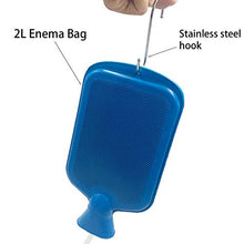 Load image into Gallery viewer, Smokitcen Enema Kit – 2L Enema Bag– 5.0ft. Long Silicone Hose – 5 Multi-Size Reusable Tips – Controlled Water Flow – for Colon Detox Cleanse Enemas
