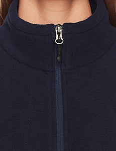 Amazon Essentials Women's Classic Fit Long-Sleeve Full-Zip Polar Soft Fleece Jacket, Night Navy, X-Small