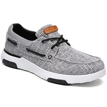 Load image into Gallery viewer, Mens Orthopedic Boat Shoes,Best Arch Support Shoes for Plantar Fasciitis,Comfortable Walking Fashion Sneakers for High Arch Fit, Pain, Comfort,Orthotics Casual Slip On Deck Loafers for Flat Foot,Comfy
