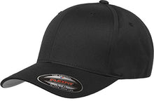 Load image into Gallery viewer, Flexfit Men's Athletic Baseball Fitted Cap, Stone, S/M
