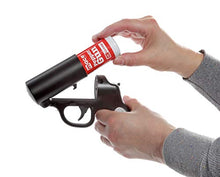 Load image into Gallery viewer, Mace Brand Self Defense Pepper Spray Gun with Strobe LED (Matte Black) – Accurate 20’ Powerful Pepper Spray, Leaves UV Dye on Skin, Integrated LED Light Enhances Aim, Great Self-Defense
