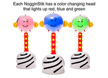 Load image into Gallery viewer, SmartNoggin NogginStik Developmental Light-Up Rattle - Encourage Developmental Milestones from Infant - 12 months
