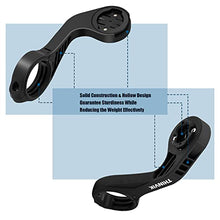 Load image into Gallery viewer, Thinvik Bike Computer Mount for Garmin Edge 1040 1030 830 530 130 Mount Compatible with 25.4 31.8 35mm Handlebars Comes with Quick Release Gopro Mount Adapter and Light Holder
