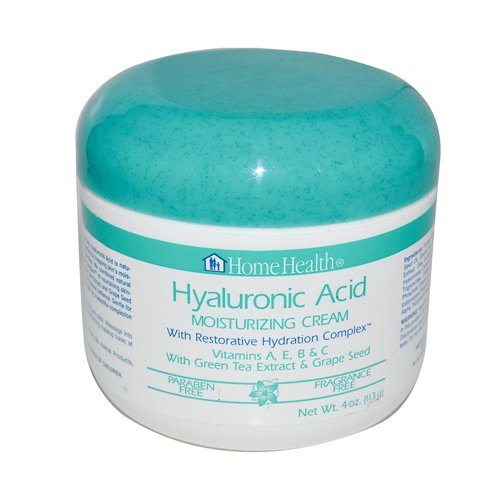 Home Health Moisturizing Cream, Hyaluronic Acid, with Restorative Hydration Complex, 4-Ounces