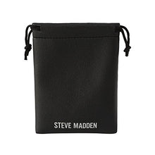 Load image into Gallery viewer, Steve Madden Oxidized Stainless Steel Green Beaded Stretch Bracelet For Men (Green)
