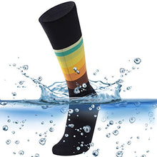Load image into Gallery viewer, SuMade 100% Waterproof Breathable Socks, Women Men Long Sports Warm Thick Durable Soft Performance Outdoor Biking Hiking Trekking Rain Socks Winter Outdoor Skiing Running Socks 1 Pair (Black, Medium)
