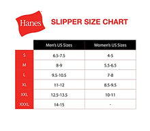 Load image into Gallery viewer, Hanes Mens Slippers House Shoes Moccasin Comfort Memory Foam Indoor Outdoor Fresh IQ, Black, Medium
