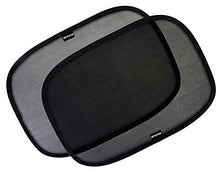 Load image into Gallery viewer, Enovoe Car Window Shade - (2 Pack) - 21"x14" Cling Sunshade for Car Windows - Sun, Glare and UV Rays Protection for Your Child - Baby Side Window Car Sun Shades
