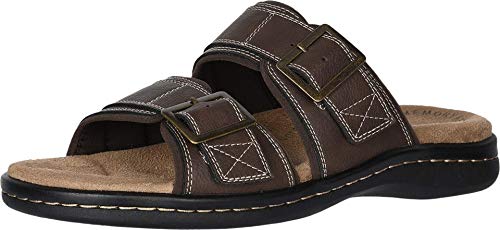 Dockers Men's Slide Sandal, Briar, 12