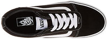Load image into Gallery viewer, Vans Boy's^Boy's^Boy's Ward Low-Top Sneakers, Black ((Suede/Canvas) Black/White Iju), 13 UK
