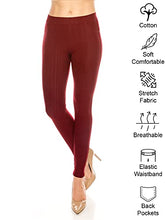 Load image into Gallery viewer, Pocket Jeggings Jeans Leggings Pants - Women Bottom Casual Comfy Slim Fit Denim Skinny Stretch (ONE, Ankle - Mocha)
