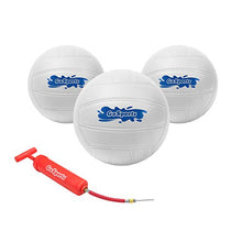 Load image into Gallery viewer, GoSports Water Volleyball 3 Pack | Great for Swimming Pools or Lawn Volleyball Games, White
