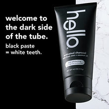 Load image into Gallery viewer, Hello Oral Care Activated Charcoal Teeth Whitening Fluoride Free and SLS Free Toothpaste, 1 Count
