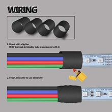 Load image into Gallery viewer, AOTOINK RGB Electrical Wire, 66ft 4 pin 22 Gauge LED Extension Cable, 22 AWG Wire 20M for LED Strip RGB 5050 3528 2835
